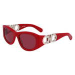 Load image into Gallery viewer, Ferragamo Multicolor Acetate Sunglasses
