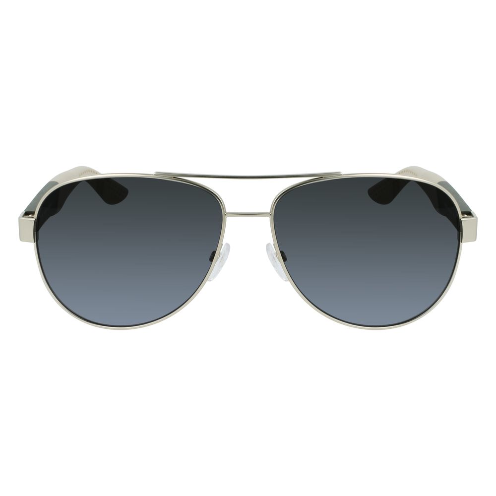 Ferragamo gold metal sunglasses