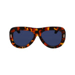 Load image into Gallery viewer, Ferragamo Brown Acetate Sunglasses
