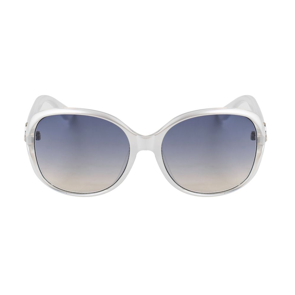 Guess white injected sunglasses