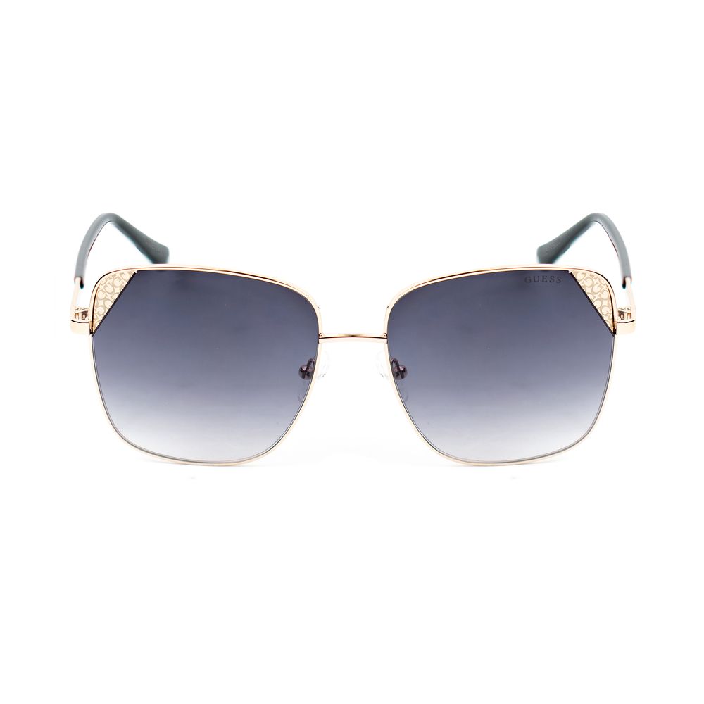 Guess goudkleurige metalen zonnebril