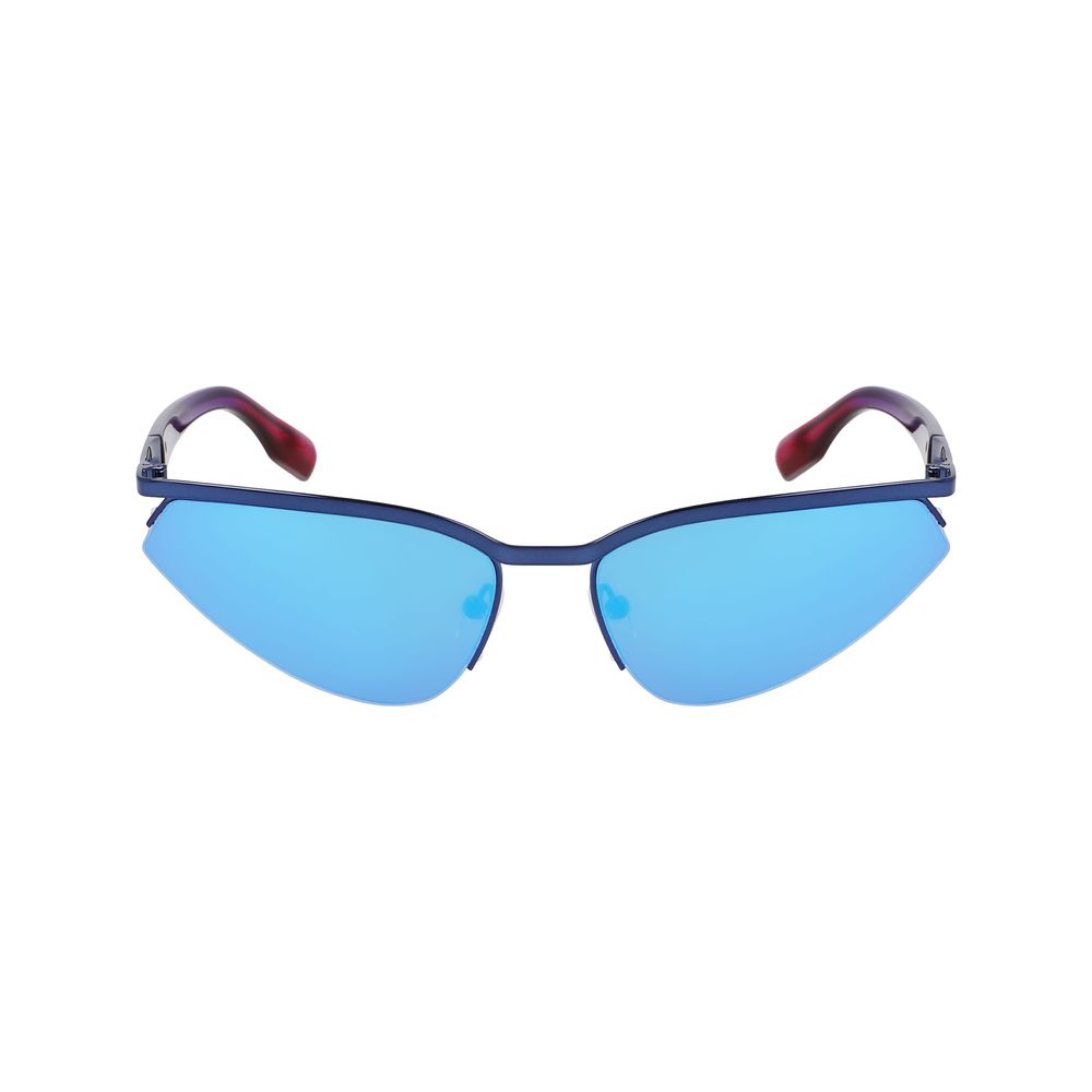 Karl lagerfeld blue metal sunglasses