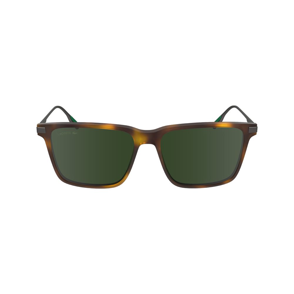 Lacoste brown acetate sunglasses