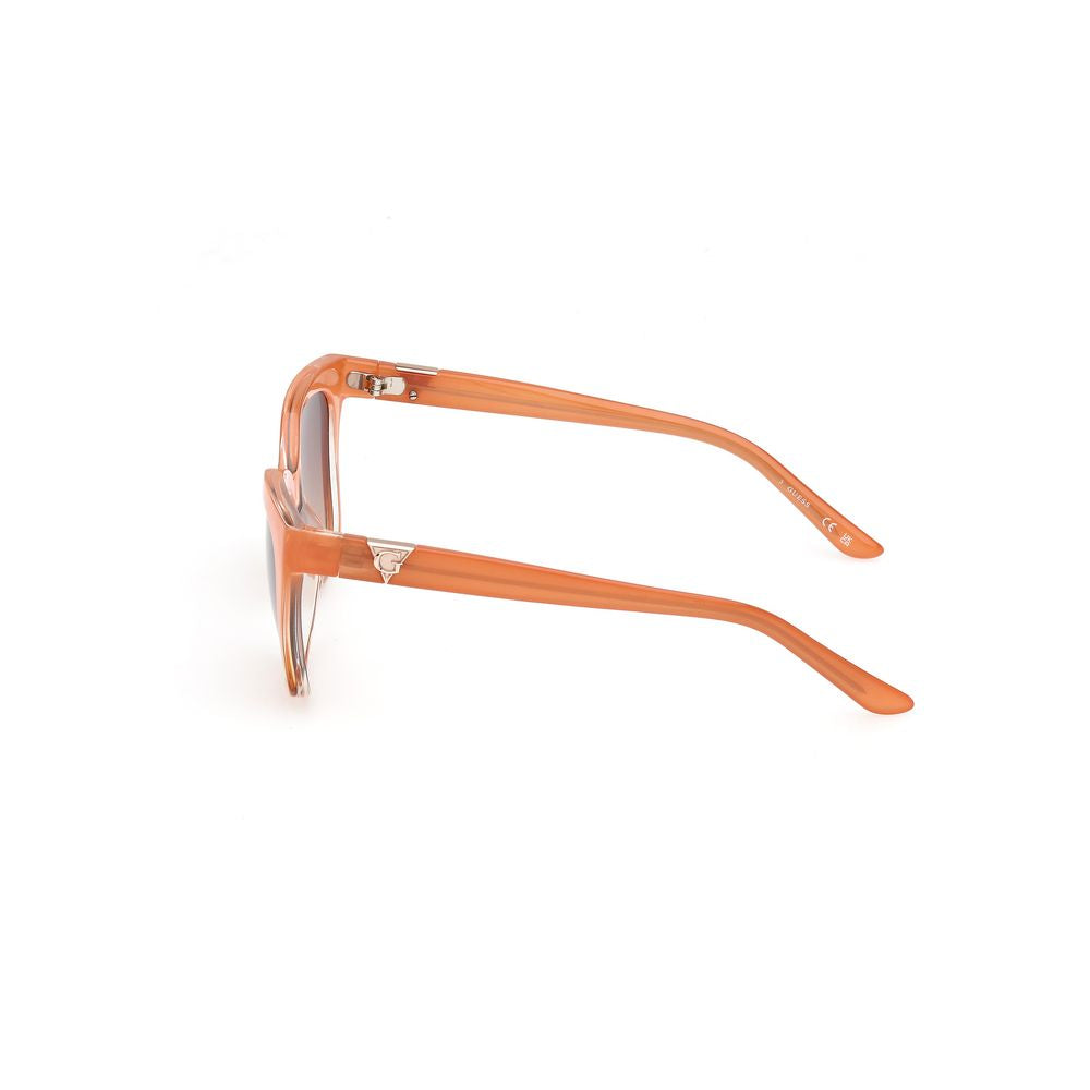 Guess orange resin sunglasses