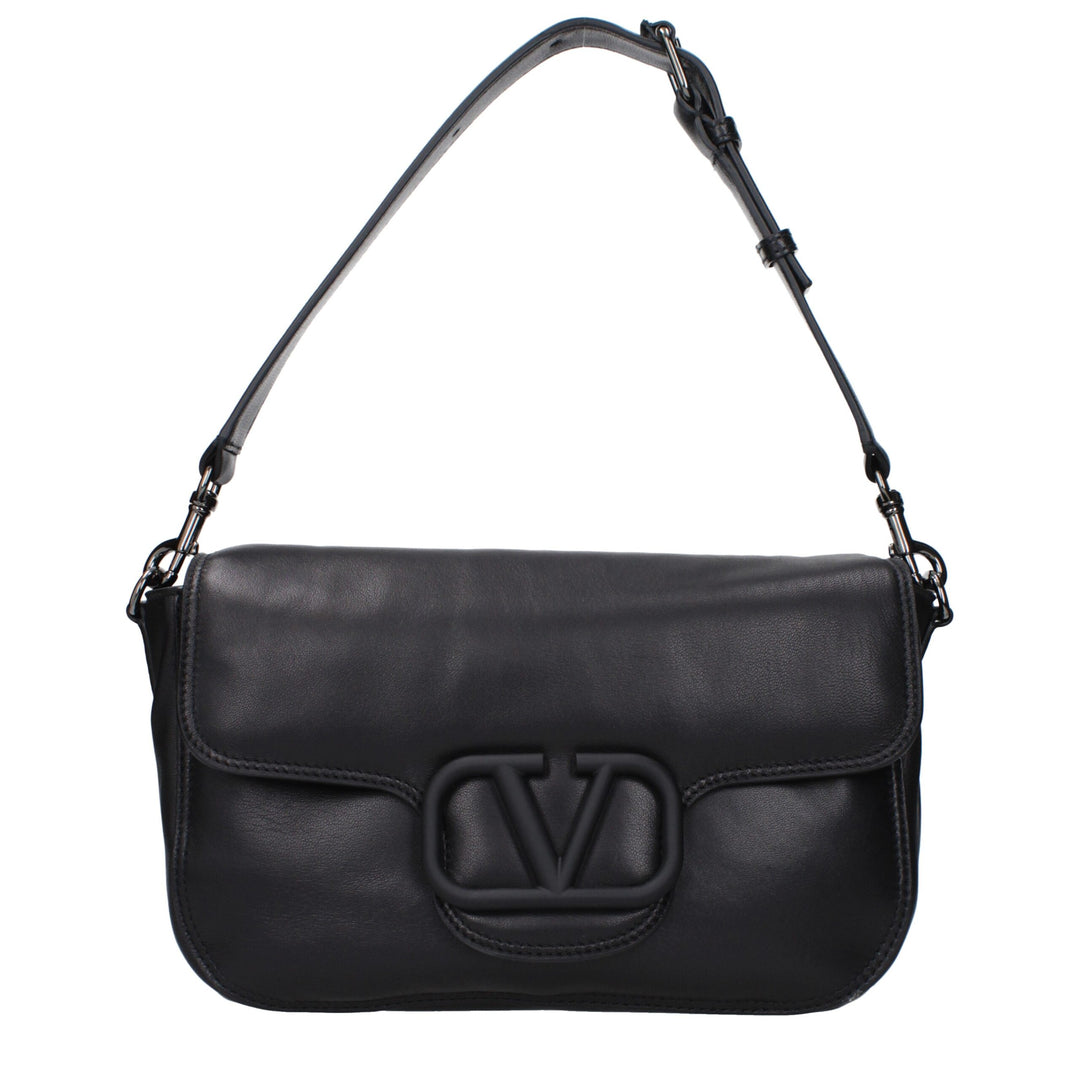 Valentino Garavani Black Leather Handbag