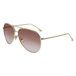 Load image into Gallery viewer, Victoria Beckham Gold Metal Sunglasses
