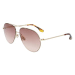 Load image into Gallery viewer, Victoria Beckham Gold Metal Sunglasses
