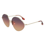 Load image into Gallery viewer, Victoria Beckham Gold Metal Sunglasses
