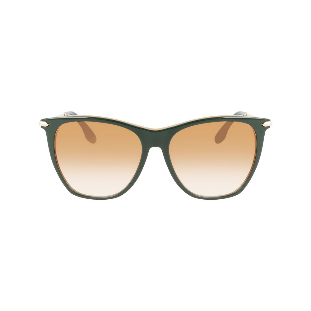 Victoria beckham tweekleurige zonnebril van acetaat