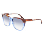 Load image into Gallery viewer, Victoria Beckham Blue Acetate Sunglasses
