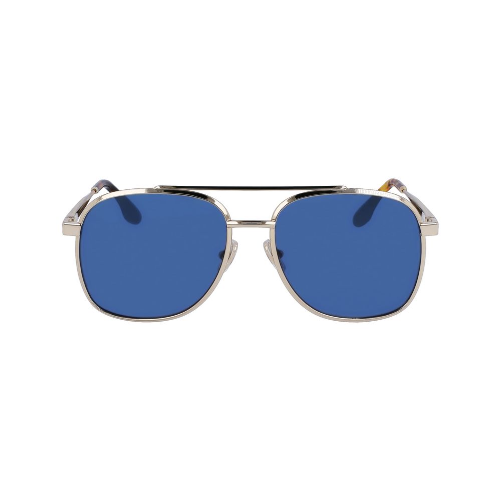 Victoria beckham gouden metalen zonnebril