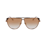 Load image into Gallery viewer, Victoria Beckham Brown Metal Sunglasses
