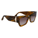 Load image into Gallery viewer, Victoria Beckham Brown Acetate Sunglasses
