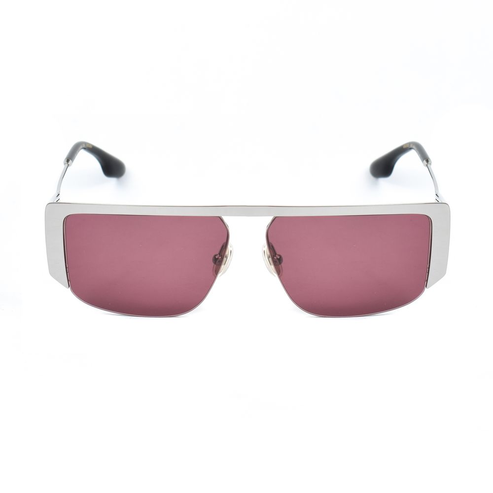 Victoria beckham gray metal sunglasses