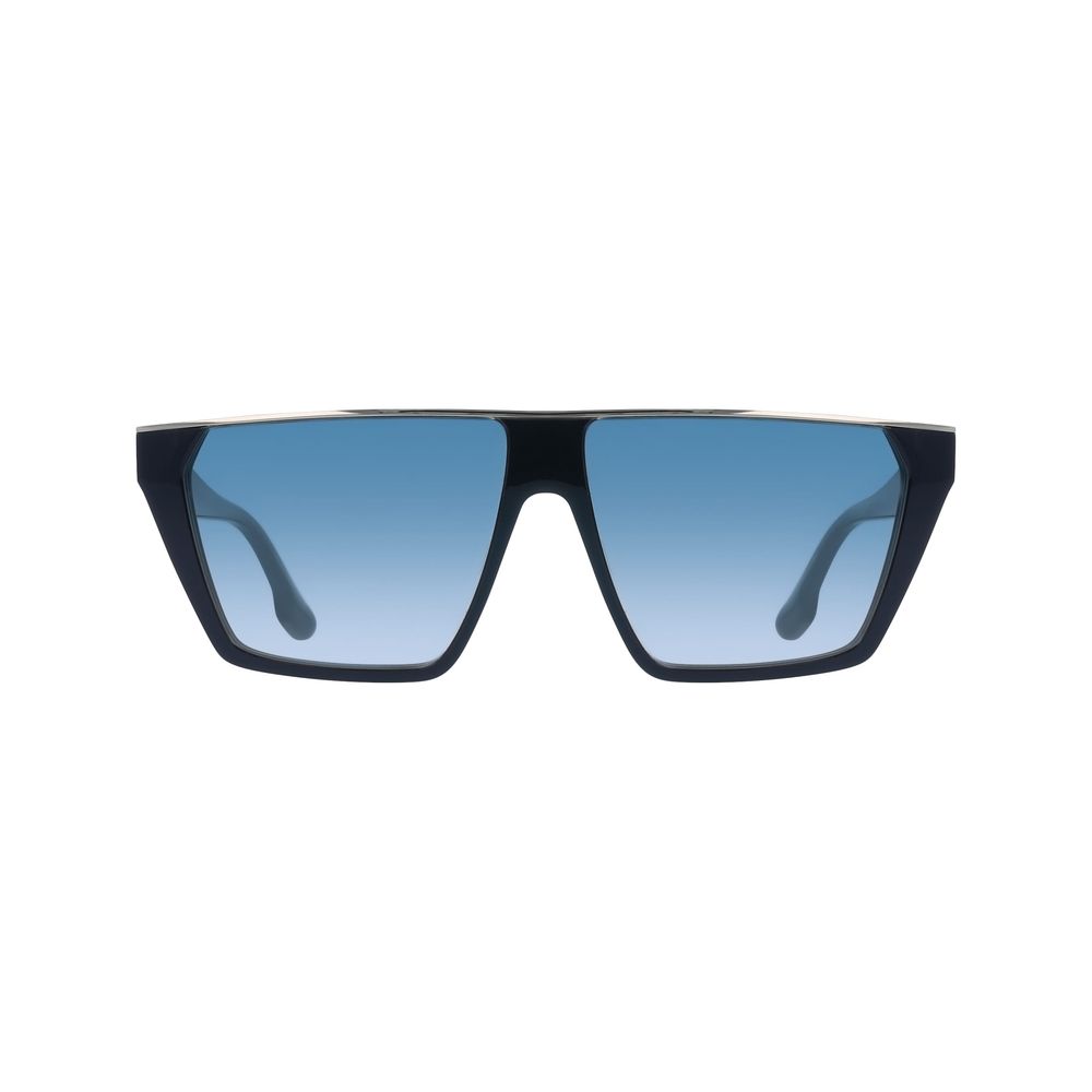 Victoria beckham zonnebril van blauw acetaat