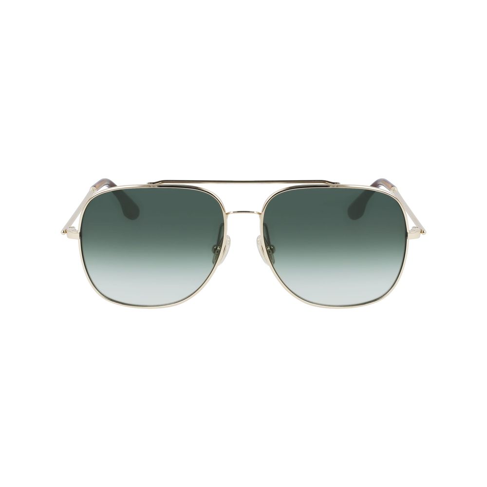 Victoria beckham gouden metalen zonnebril